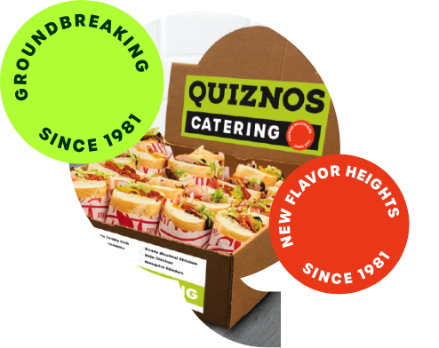 Qiuznos food in a box